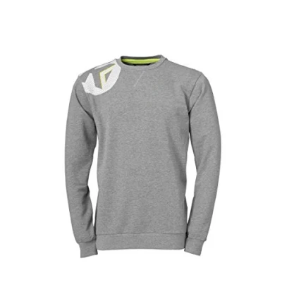 Image of Kempa Kemri Men Core 2.0 Training Top Men&#039;s Long Arm Pullover Dark Grey Melange, XX Large