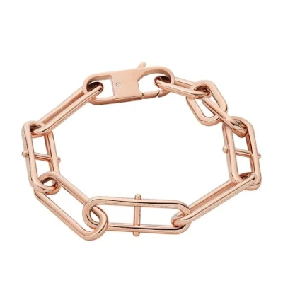 Image of Fossil Heritage Bracelet Rose goldcoloured, Women&#039;s, Size: One Size, gold coloured
