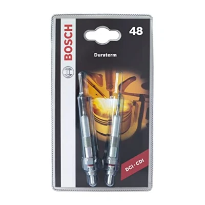 Image of Bosch 0250403902 (48) Glow plug Duraterm High Speed Blister pack of 2 for Diesel Engine Vehicles