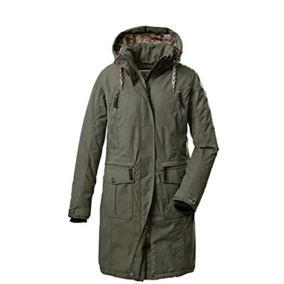Image of Killtec Women&#039;s Gw 47 Wmn Ct Casual Functional Coat with Removable Hood