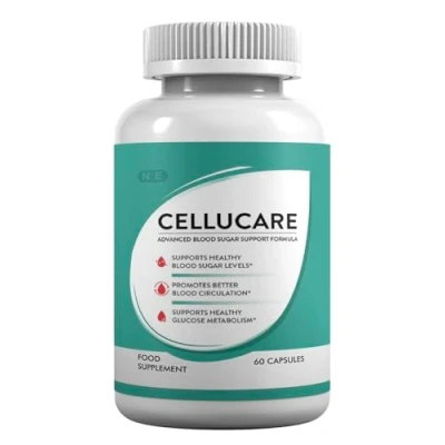 Image of Cellucare Vegan Natural Supplement 60 Capsules Gluten Free Servings