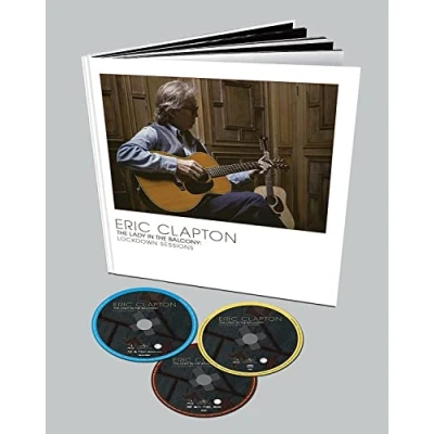 Image of Eric Clapton The Lady In Balcony: Lockdown Sessions Deluxe Edition CD/DVD/Blu Ray Sealed 2021 UK cd album box set 0602438372232