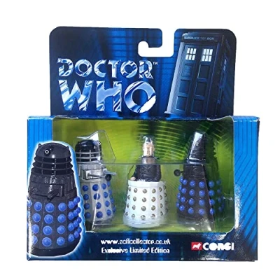Image of Scificollector Doctor Who Corgi Dalek and Davros Set Exclusive Limited Edition of 5000
