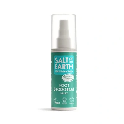 Image of Salt of the Earth Refillable Natural Deodorant Spray 100% Origin Ingredients Vegan, Long Lasting Protection Suitable For Women, Men &amp; Kids 100ml (Peppermint Tea Tree)