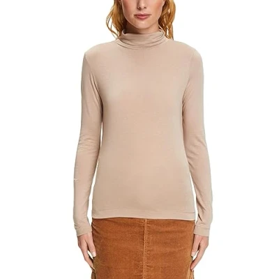 Image of ESPRIT Women&#039;s 083ee1k307 T Shirt, 260/Light Taupe, XL