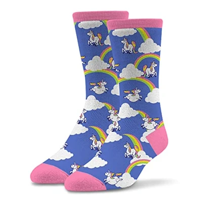 Image of Socktastic Men&#039;s Funny Unicorn Socks Novelty Socks, Size 8 13
