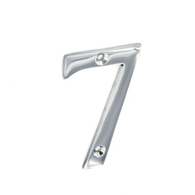 Image of Number 7 / Seven House Door Numeral 3 75mm