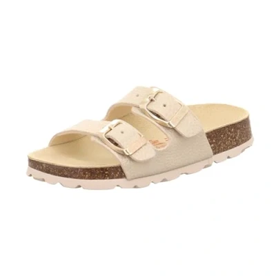 Image of Superfit Girls&#039; Footbed Slippers, Gold 9700, 8.5 UK Child