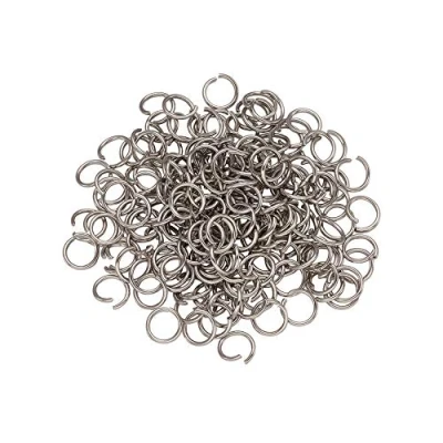 Image of Craftdady 1000Pcs Stainless Steel Open Jump Rings 9mm Round 1.2mm Thick Tiny Connector for Jewelry Making