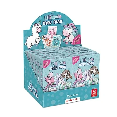 Image of ASS Altenburger myLilimal Mau 22577450 Playing Cards in Folding Box 38 Pink