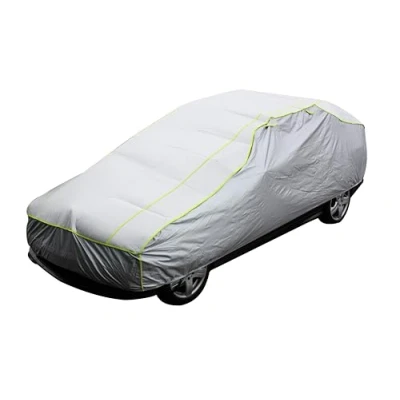 Image of PETEX 44210303 Hail Garage Dimensions Approx. 571 x 203 119 cm Silver Size XXL