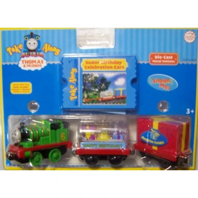Image of Percy Sodor Birthday Celebration 3 Pk Take Along Thomas &amp; Friends