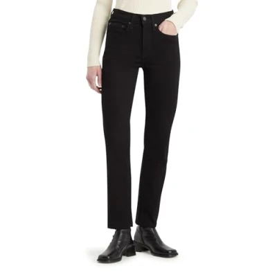 Image of Levi&#039;s Women&#039;s 724 High Rise Straight Jeans, Midnight Gauze, 34W x 32L