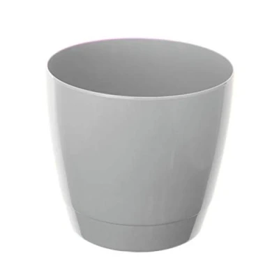 Image of Whitefurze Indoor Round Pot Cover For Orchids &amp; House Plants 18cm