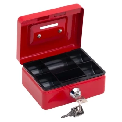 Image of Burg Wächter 40090 MONEY 5012 red Cabinet Safes