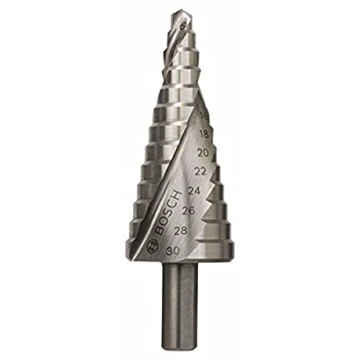 Image of Bosch 2608597520 4 30/10/100 mm HSS TiN Step Drill Bit