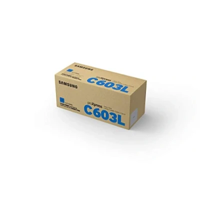 Image of Samsung SU080A CLT C603L High Yield Toner Cartridge, Cyan, Pack of 1