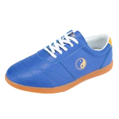Image of Martial Arts Shoes for Women,Teenager Training Shoes,Tai Chi Sneakers,Taekwondo Boxing Shoes,Non Slip,Light Breathable,Unisex,Gym,Trainers,Kung Fu,Tai Chi,Martial Blue