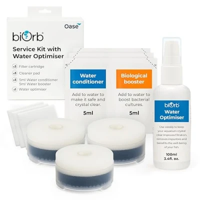 Image of biOrb Service Kit with Water Optimiser (Pack of 3), multi colour