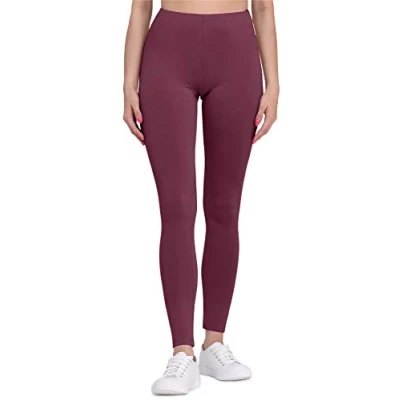 Image of Bellivalini Women&#039;s Leggings Long BLV50 147 (Burgundy, S)