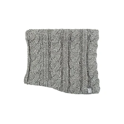 Image of HEAT HOLDERS Ladies 1 Pack 3.5 Tog Heatweaver Yarn Neck Warmer Light Grey One Size