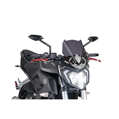 Image of Puig 7654F Windshield Naked New Generation Sport, Dark Smoke