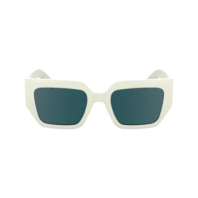 Image of Sunglasses Karl lagerfeld Kl6166s col. 105 Donna Squadrata Bianco