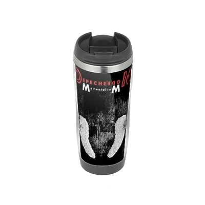Image of Glades Depeche Mode Memento Mori Travel Mug, Thermal Insulated Cup for Hot and Cold Beverages Drinks