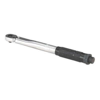 Image of Sealey Premier Torque Wrench Micrometer Style 1/4&quot;Sq Drive 5 25Nm(44 221lb.in) Calibrated
