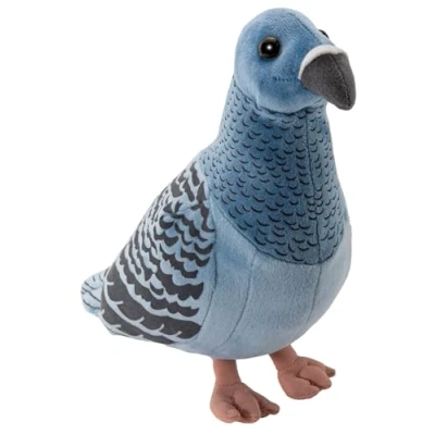 Image of Carl Dick Dove, Pigeon blue 8 inches, 24cm, Plush Toy, Soft Toy 3299