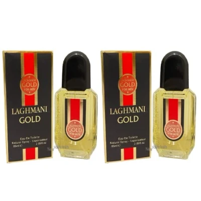 Image of Modaleo Men’s aftershave Eau De Toilette Spray for him Men Perfume 100ml (2 x Laghmani Gold Aftershave)