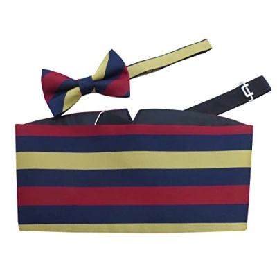 Image of Royal Army Medical Corps Regimental Cummerbund &amp; Bow Tie (Cummerbund Set)