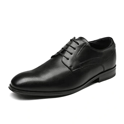 Image of Bruno Marc Mens Dress Shoes Lace Up Derbys Formal for Men,SBOX229M E,Black,45 (EUR)/10 UK