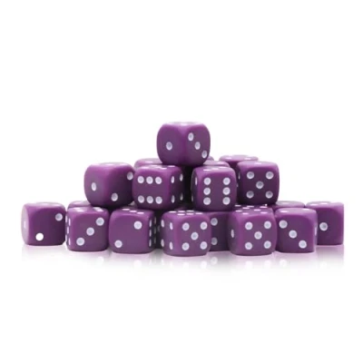 Image of Warlord Games 30x D6 Dice Pack 10mm Classic (Purple)