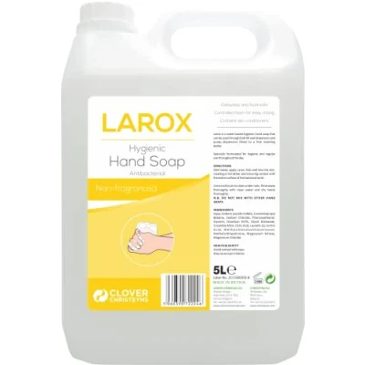 Image of Clover Chemicals Larox Luxury Bactericidal Hand Soap (426) 5 Ltr