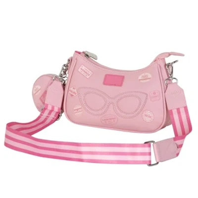 Image of Karactermania Barbie Travel Fancy Bag 2.0, Pink, 21 x 8 cm
