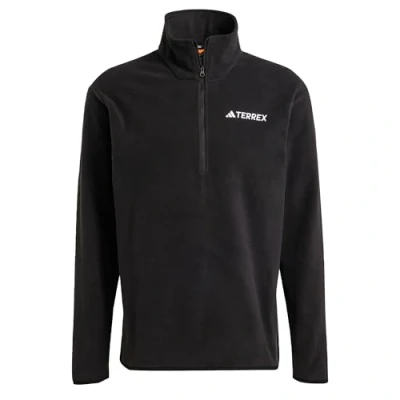 Image of adidas Men&#039;s Terrex Multi Essentials Half Zip Fleece Jacket, black, XL