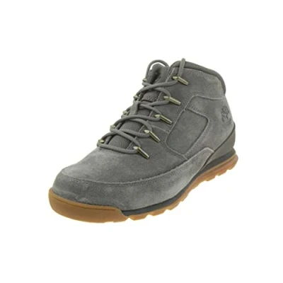 Image of Timberland Men&#039;s Euro Rock Heritage L/F Basic Boots, Dark Grey Suede, 6.5 UK