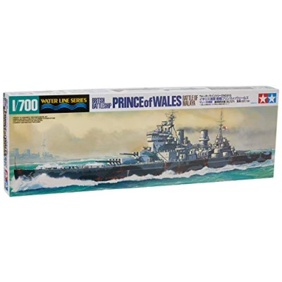 Image of TAMIYA 31615 1:700 Brit. Prince of Wales Battles.WL, Model Making, Crafts, Hobby, Gluing, Plastic Kit, Multicoloured