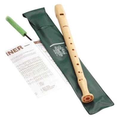 Image of Hohner 9509 1 Piece Descant Recorder, Ivory, 2.0 in*2.0 in*14.0 in