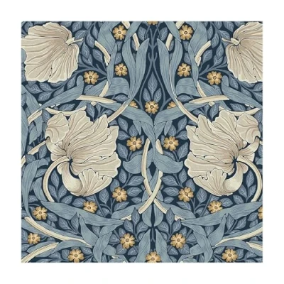 Image of William Morris At Home Pimpernel Grey Wallpaper