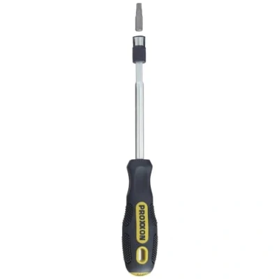 Image of Proxxon 22283 Combination Screwdriver Standard Bits and 1/4 Inch Socket Spanner Inserts