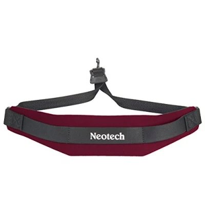 Image of Neotech Soft Sax, Wine, Regular, Metal Hook Saxophone Strap (1906192)