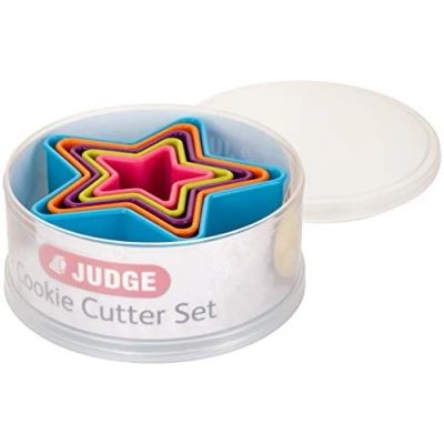 Image of Judge Star Cutters (Set Of Five)