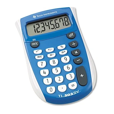 Image of Texas 503SV/FBL/11E1 SV Pocket Calculator,