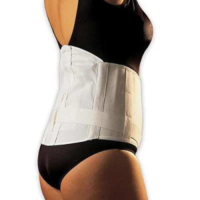 Image of Express Orthopaedic Medically Approved Lumbar Support, Lower Back Belt, Brace, Brace Supplied to UK Hospitals (2X Large Waist Circ: 96 104cm)