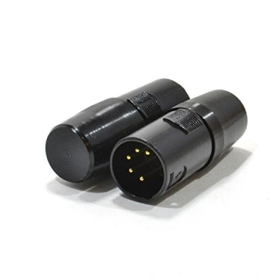 Image of PULSE DMX XLR 5 Pin Terminators Black [2 Pack]