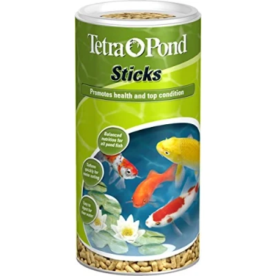 Image of Tetra 2 x 50 Litre Pond Sticks Food Garden Fish Feed