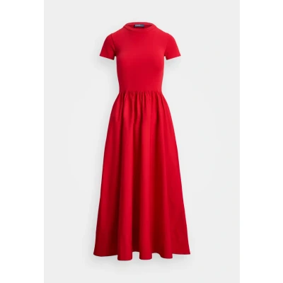 Image of Polo Ralph Lauren Jersey dress, Women&#039;s, Size: XS, Red
