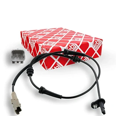 Image of 9674852280 ABS Sensor FEBI BILSTEIN 107467 Front Axle Left, Right 820mm PEUGEOT: 308 SW 2, I Hatchback, II Hatchback